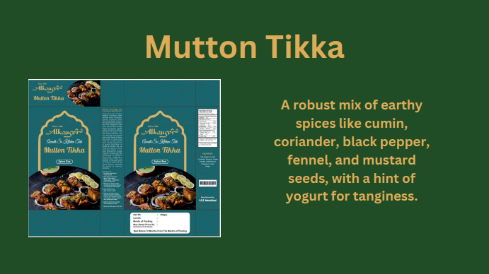 FROZEN FOOD AND SPICE